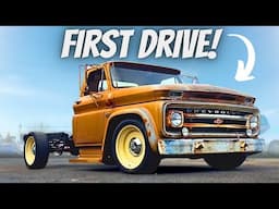 Chevy C60 Silverado Chassis Swap: FIRST DRIVE!!