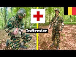 Présentation d'uniforme militaire belge d’infirmier (1958-1971)