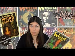 My Collection of Weird Tales Magazines