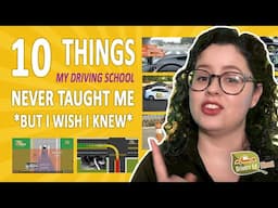 10 Things My Driving School NEVER Taught Me (But I Wish I Knew!) | Permit Quiz Liz