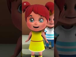 Wheels On The Bus #shorts #bussong #kidssongs #nurseryrhymes #bus #vehicles