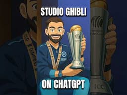 Studio Ghibli Style Art on ChatGPT?! 📱🔥 #ghibli #chatgpt