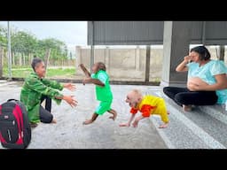 Most heartwarming moment 2025! Dad returns reunite family ❤️
