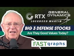 Big 3 Defense Stocks – Are They Good Values Today? | FAST Graphs