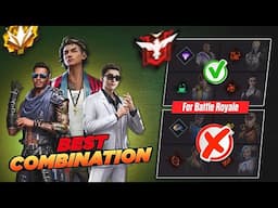 UNBEATABLE CHARACTER COMBINATION FOR RANK PUSH // BATTLE ROYALE 😈