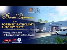 JISTV | Opening Ceremony of the Forensic Pathology Autopsy Suite