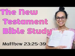 Matthew 23:25-39 Topic: Filthy On The Inside