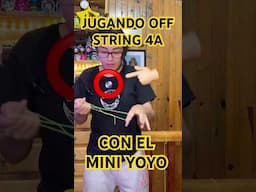 Este yoyo es del tamaño de una moneda de $50 centavos 🤏🏻🪀