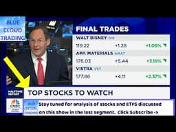 Final Stock Trades on today's Half Time Report Analyzed