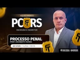 Concurso PC/RS 2025 - Resolução de Questões | Processo Penal - Joerberth Nunes | Aula Completa