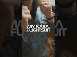 My NASA Flightsuit🚀 This is easily the coolest thing I own! #fyp #nasa #apollomission