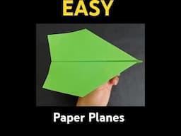 How to make a paper airplane EASY that Fly Far