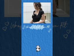 Women U Neck Slim Fit CropTop, untuk pembelian cek tiktok musicrobo #uneck #slimfit #croptop