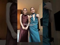 Bridesmaid dress reveal