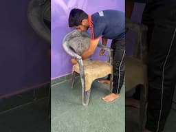 Broken plastic chair 🪑 Repair idea #shorts #crafts #reuse #trending #make