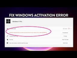 No Product Key Found Windows 11/10 Error Code: 0xC004F213 [Fixed]
