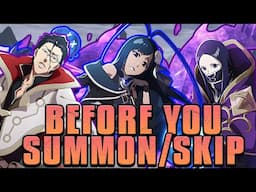 BEFORE YOU SUMMON! Magic Society Askin, As Nodt and Giselle Breakdown | Brave Souls