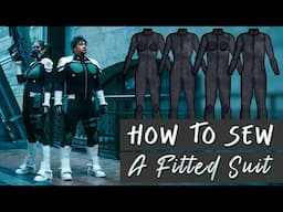 ✨ How to Sew Our Fitted Suit Pattern | Bodysuit Tutorial for Cosplay & More! ✨
