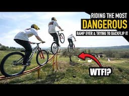 ATTEMPTING TO BACKFLIP THE MOST DANGEROUS RAMP EVER!