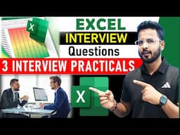 Excel interview question and answers | Excel Job Interview | Excel Interview