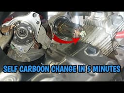 सेल्फ की आवाज बंद ओर कार्बन कैसे डालें /moonauto