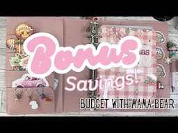 Bonus Christmas Savings | Happy Mail | #budgeting