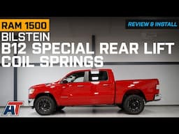 2019-2024 RAM 1500 Bilstein 1 to 1.50-Inch B12 Special Rear Lift Coil Springs Review & Install