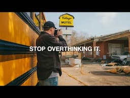 Stop Overthinking it and Just Take Photos - Sony A7CR Photography