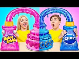 Pink VS Blue Cake Decorating Challenge | Funny Situations and Fails by Multi DO Challenge