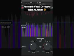 Best Vocal De-esser: Autotune Vocal De-esser with AI Assist #vocalmixing #mixingvocals #vocals