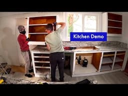 Part 5: Demo day! Kitchen renovation kickoff in our Midcentury Modern fixer upper