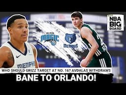 HUGE TRADE: Desmond Bane Traded to Orlando + Grizzlies Get No. 16 Pick & Neoklis Avdalas Withdraws