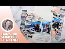 Create Custom Embellishments for Any Scrapbook Layout | Stampin' Up! Scrapbook | Erin's 30K Collab