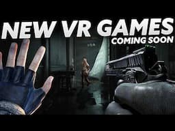 TOP 5 NEW VR GAMES Upcoming In 2025! Meta Quest 3, PSVR 2 & PCVR