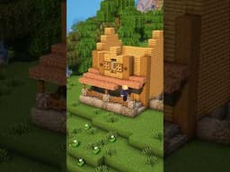Minecraft Starter House🏠 #summeronshorts