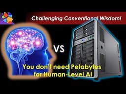 You don’t need Petabytes for Human-Level AI