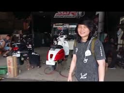 BEGINI GAYA MAMAH MUDA RACING, HONDA STYLO OGAH PAKE KNALPOT STANDAR PABRIK | SKR RACING EXHAUST