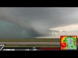 Texas Supercell Produces Dangerous Tornadoes - Live As It Happened - 4/29/25