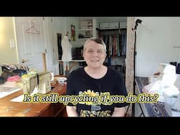 Studio Vlog #5:  it still upcycling if I do this?
