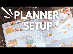 Monthly Planner Setup for April 2025 - Passion Planner Weekly 💐 #planwithme