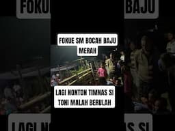 FOKUS BOCAH BAJU MERAH #lagi #lagiviral #timnas #bola #nontonbola #nonton #ngakak #lucu #short