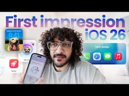 iOS 26 | First Impression | Developer Beta | Whats New ? | Malayalam