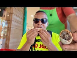 Balut || undeveloped chicken in egg || cooked and eaten || Trying street food in the Philippines