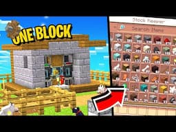 I have built the BEST STORAGE SYSTEM in the OneBlock Create mod | EP- 2