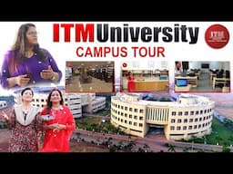 ITM University Gwalior Campus Tour | India Top University | Campus Placements | SumanTv