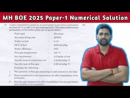 Maharastra BOE 2025 | BOE Preperation | MH BOE 2025 Numerical Solution |