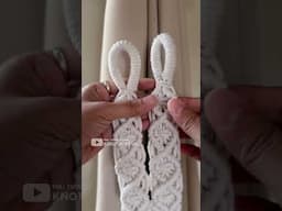 Macrame Curtain Tieback Tutorial
