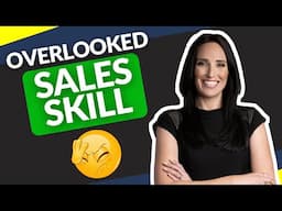 The Most Overlooked Sales Skill: Shut Up and LISTEN! | 5 Minute Sales Training