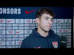 USMNT Forward Quinn Sullivan postgame; Team USA lost to Turkey
