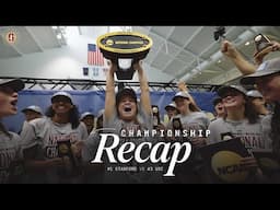 Stanford Women’s Water Polo: 2025 National Championship Cinematic Recap
